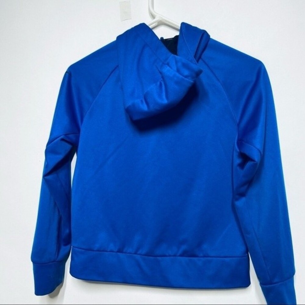 Nike Hooded Full Zip Dry Fit Sweatshirt in Blue M - Picture 3 of 10